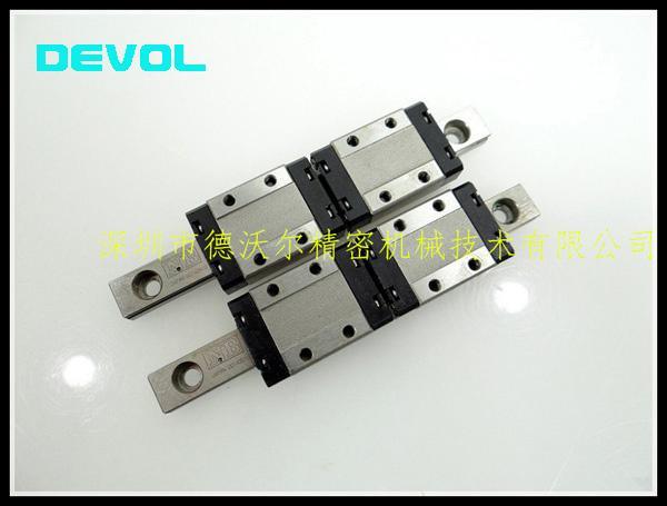 高精度重载SX2RD24米思米双密封垫防尘型导轨